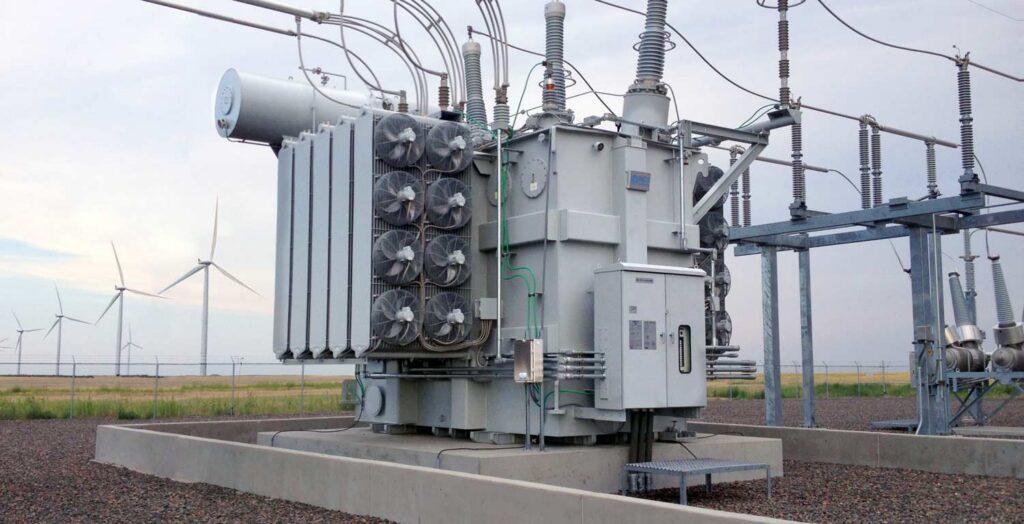 AI center transformer wind power